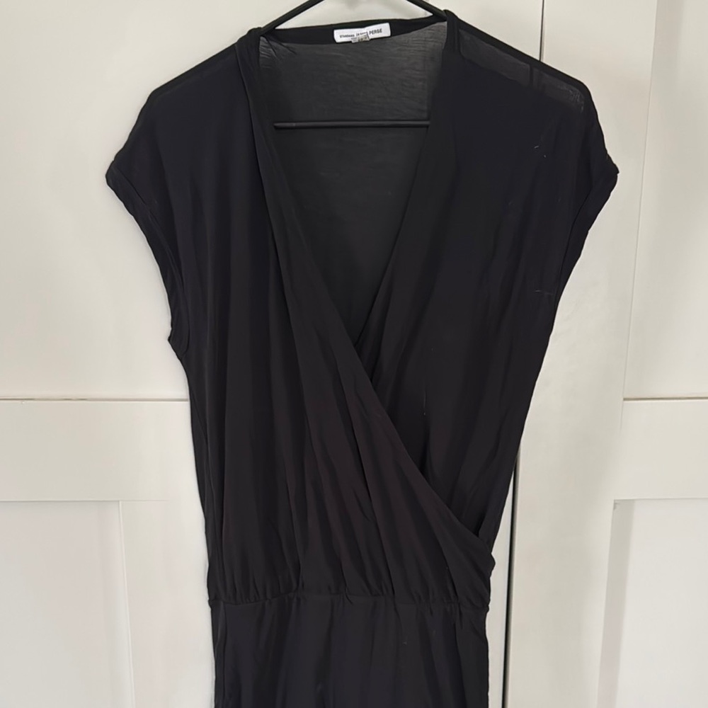 James Perse Cotton Drape Dress